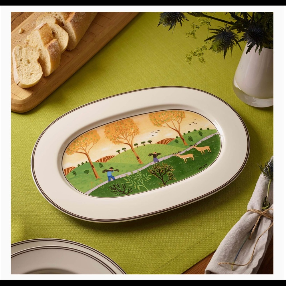 Villeroy & Boch Design Naif Oval Platter